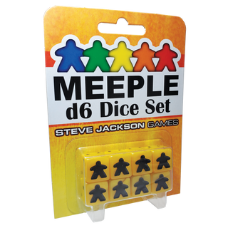 Buy yellow Meeple d6 Dice Set