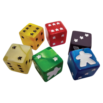 Meeple d6 Dice Set