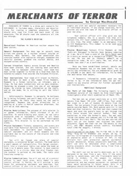 Merchants of Terror (1st Edition)