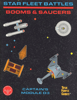 Star Fleet Battles: Module D3 Booms & Saucers (B&W)