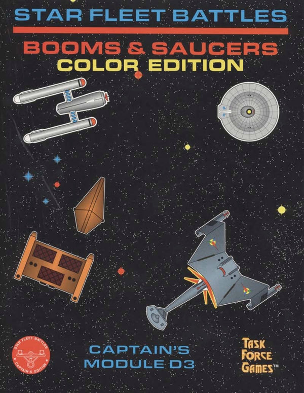 Star Fleet Battles: Module D3 Booms & Saucers (Color)