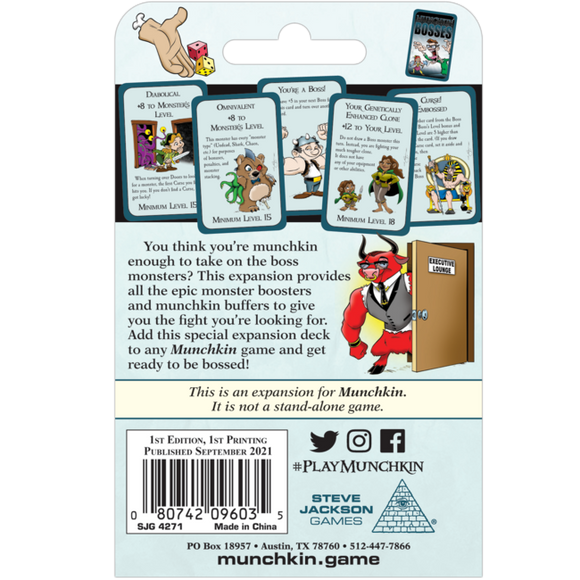 Munchkin Bosses