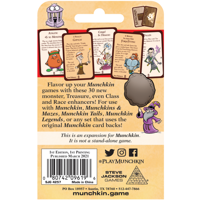 Munchkin 8 Half Horse Will Travel Steve Jackson Games Giochi Di - Foto 2