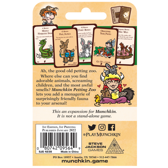 Munchkin Petting Zoo