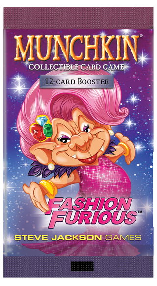 Munchkin Collectible Card Game: Fashion Furious Booster