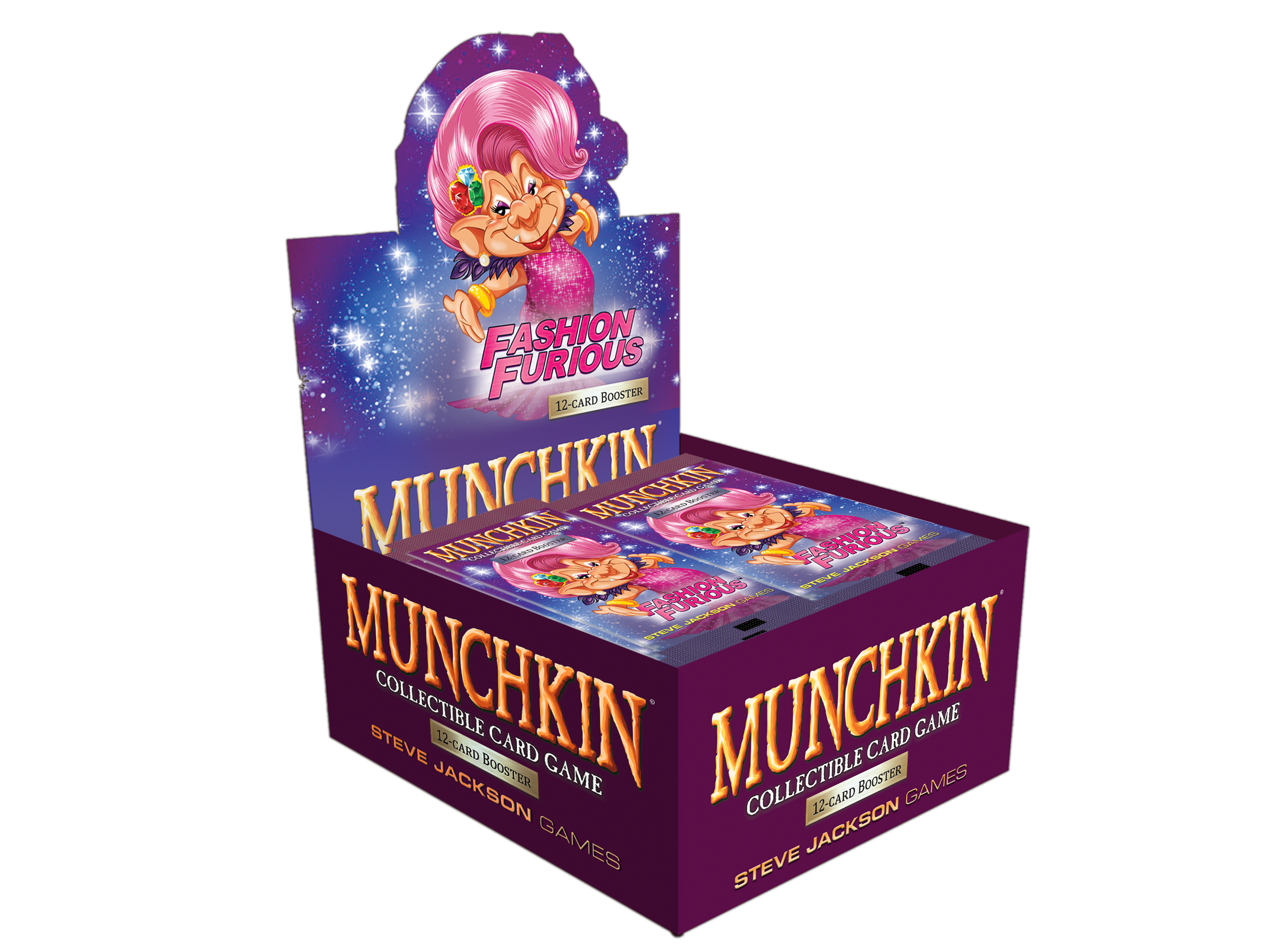 Munchkin Collectible Card Game: Fashion Furious POP Display
