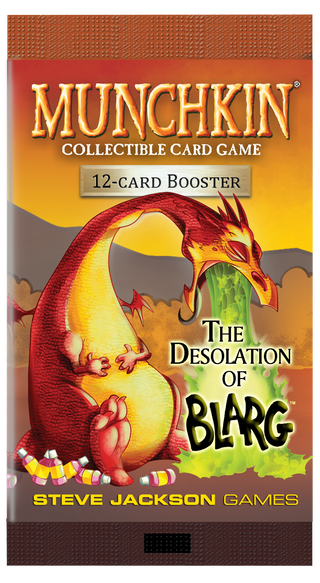 Munchkin Collectible Card Game: The Desolation of Blarg Booster