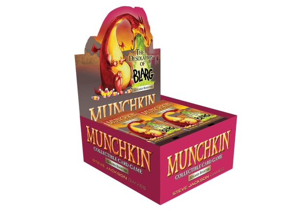Munchkin Collectible Card Game: The Desolation of Blarg POP Display