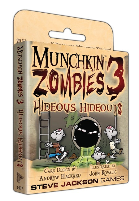 Munchkin Zombies 3 – Hideous Hideouts-1
