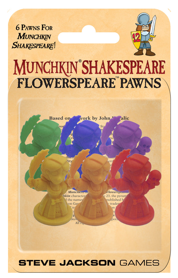 Munchkin Shakespeare Pawns: Flowerspeare