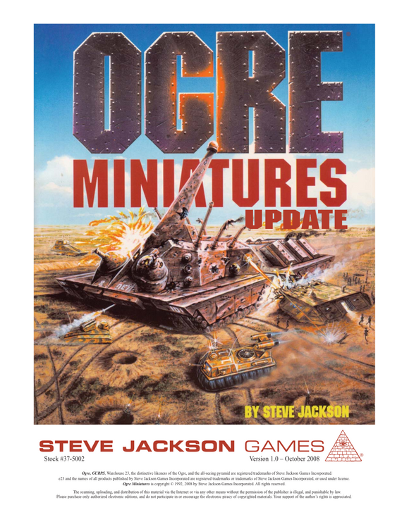 Ogre Miniatures Update