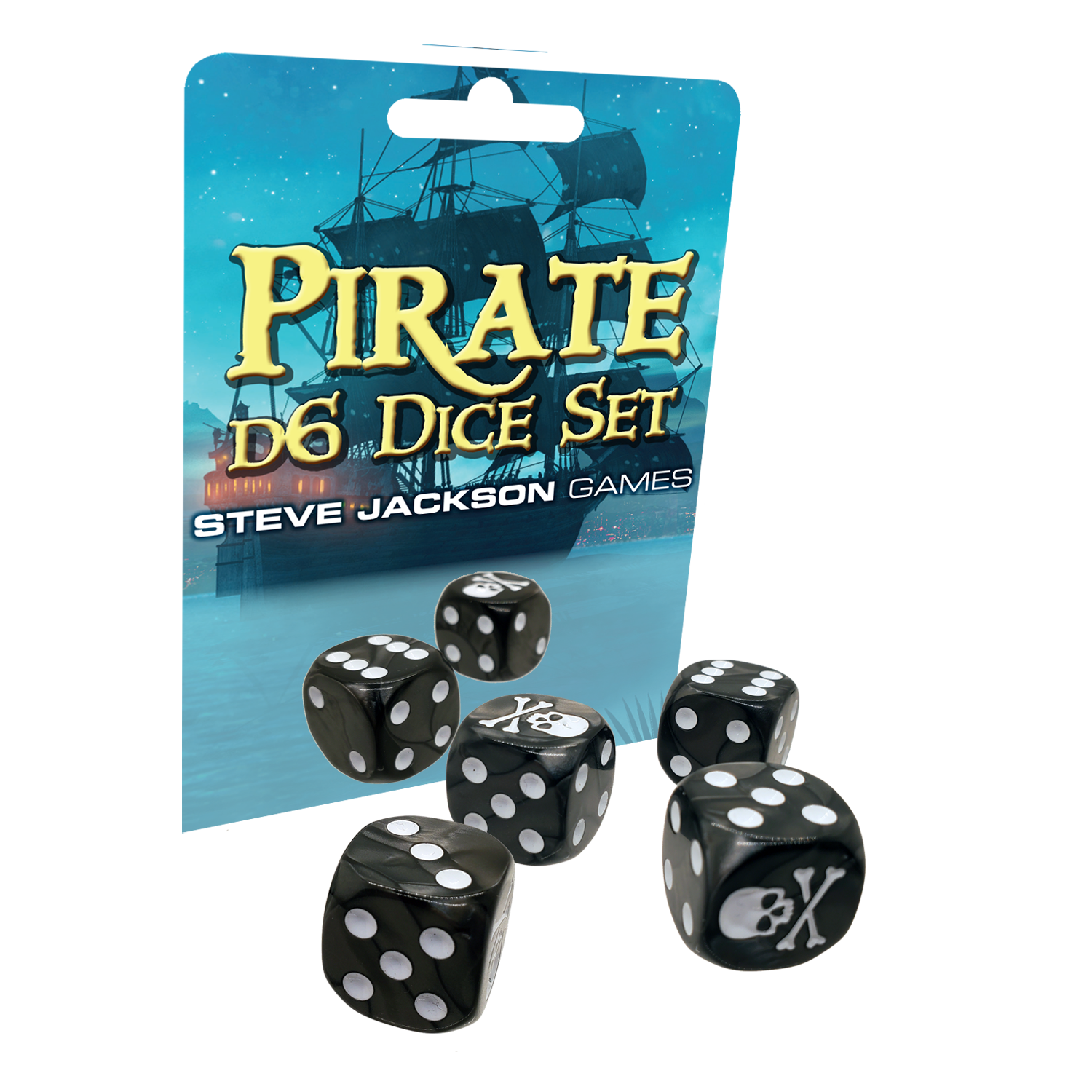 Pirate d6 Dice Set