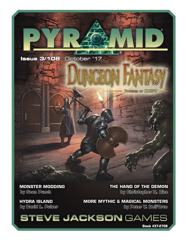 Pyramid #3/108: Dungeon Fantasy Roleplaying Game III | Warehouse 23