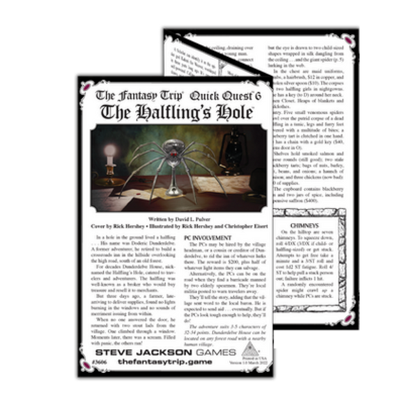 Quick Quest 6: The Halfling's Hole