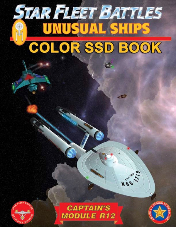 Star Fleet Battles: Module R12 - Unusual Ships SSD Book (Color)