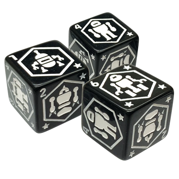 Robot d6 Dice Set