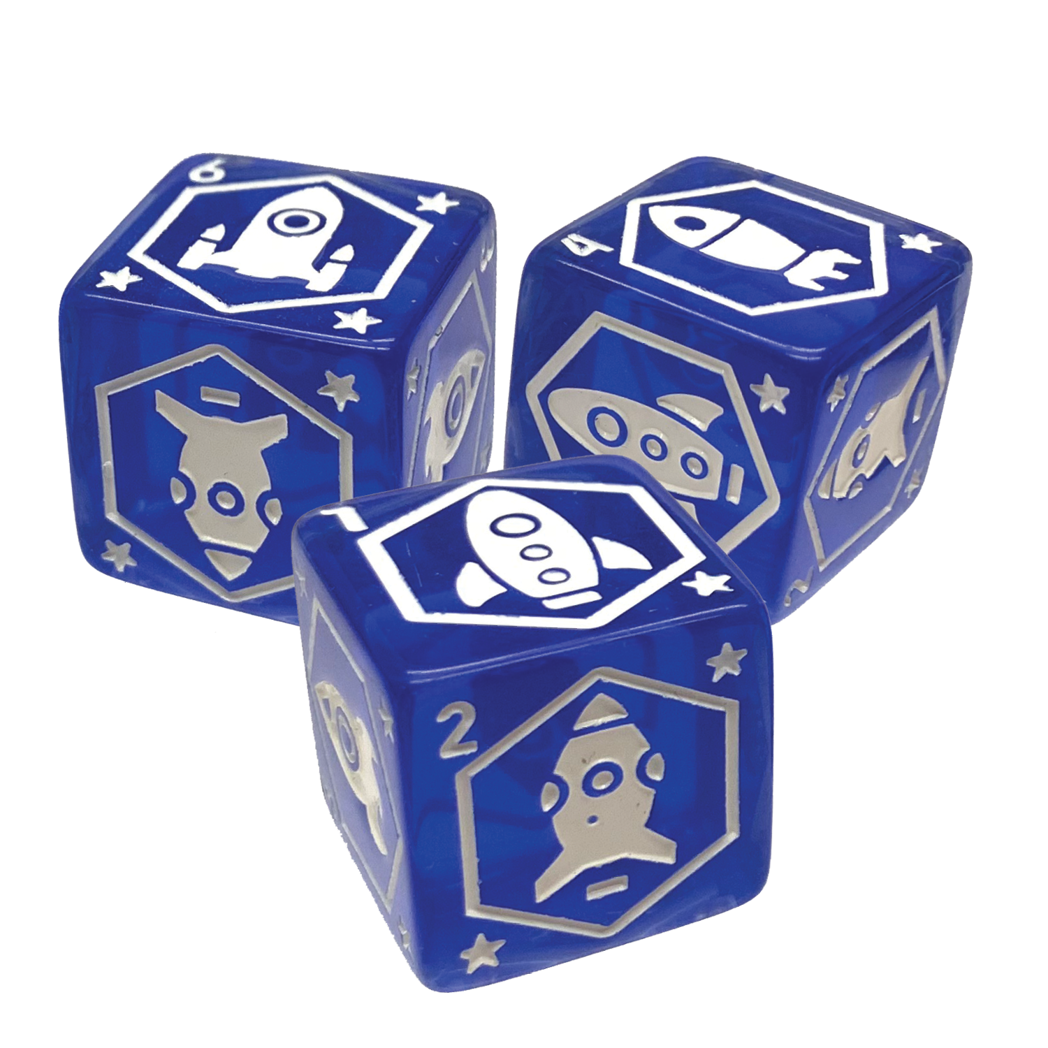 Rocket d6 Dice Set Warehouse 23