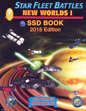 Star Fleet Battles: Module C1 – New Worlds I SSD Book (B&W) 2015