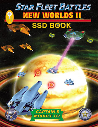 Star Fleet Battles: Module C2 – New Worlds II SSD Book (B&W)