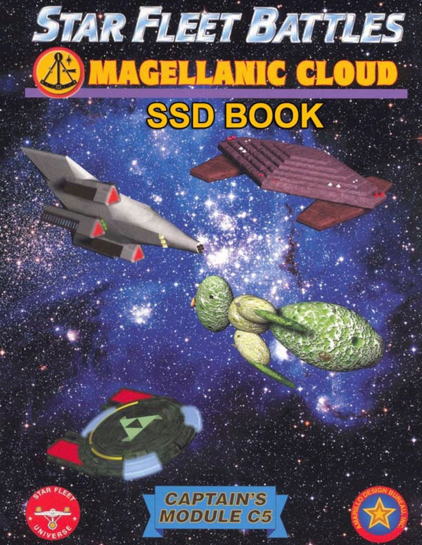Star Fleet Battles: Module C5 – The Magellanic Cloud SSD Book (B&W)