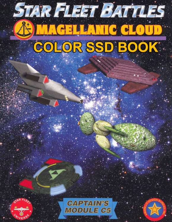 Star Fleet Battles: Module C5 – The Magellanic Cloud SSD Book (Color)