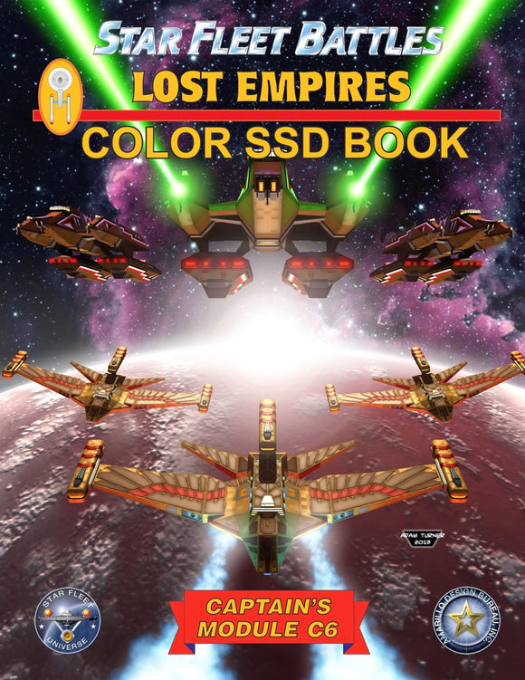 Star Fleet Battles: Module C6 - Lost Empires SSD Book (Color)