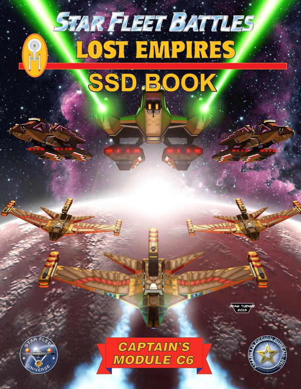 Star Fleet Battles: Module C6 - Lost Empires SSD Book (B&W)