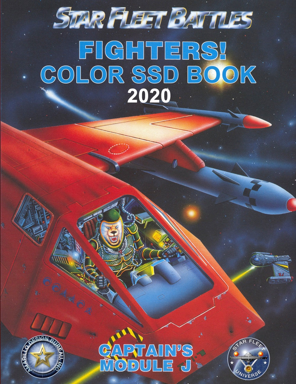 Star Fleet Battles: Module J - Fighters! SSD Book (Color) 2020