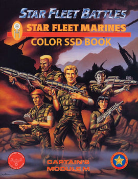 Star Fleet Battles: Module M - Star Fleet Marines SSD Book (Color)