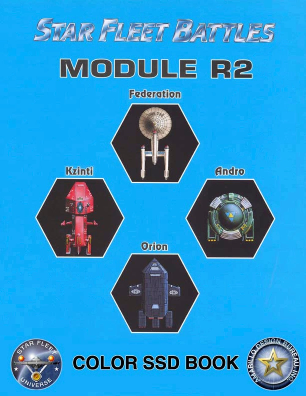 Star Fleet Battles: Module R2 SSD Book 2012 (Color)