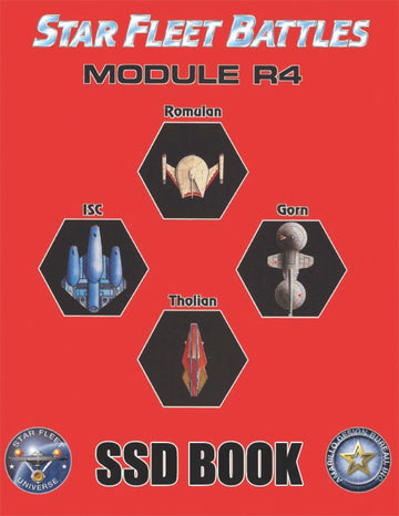 Star Fleet Battles: Module R4 SSD Book (B&W)
