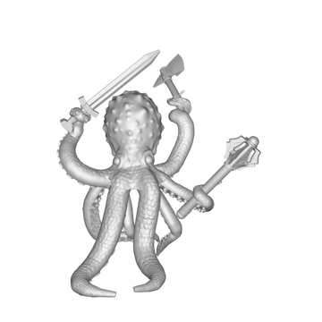 Foes STL Collection – Octopi - 0