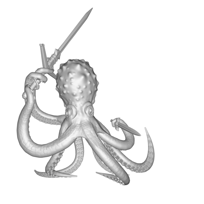Foes STL Collection – Octopi