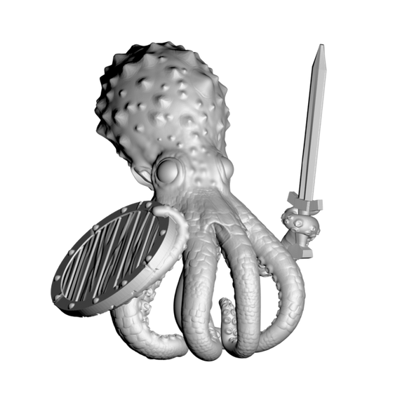 Foes STL Collection – Octopi
