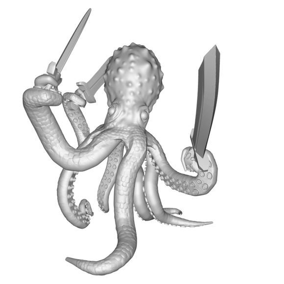 Foes STL Collection – Octopi