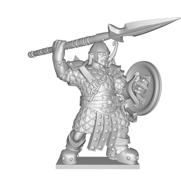 Foes STL Collection – The Bloody Skull Orcs