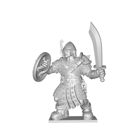 Foes STL Collection – The Bloody Skull Orcs