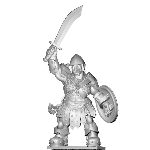 Foes STL Collection – The Bloody Skull Orcs