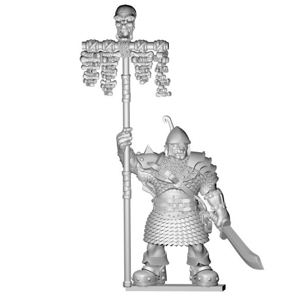 Foes STL Collection – The Bloody Skull Orcs