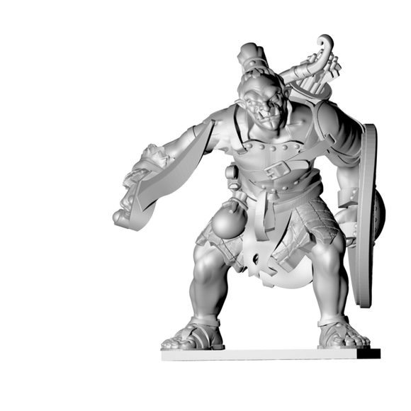 Foes STL Collection– Scorpion Clan Orcs
