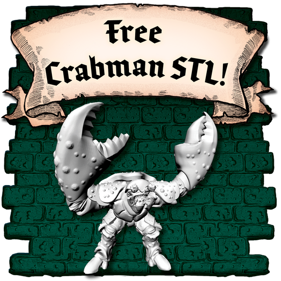 Foes 2 STL - Free Crabman