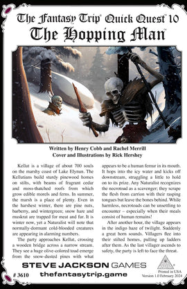 Quick Quest 10: The Hopping Man