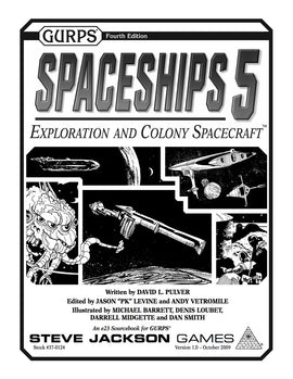 GURPS Spaceships 5: Exploration and Colony Spacecraft