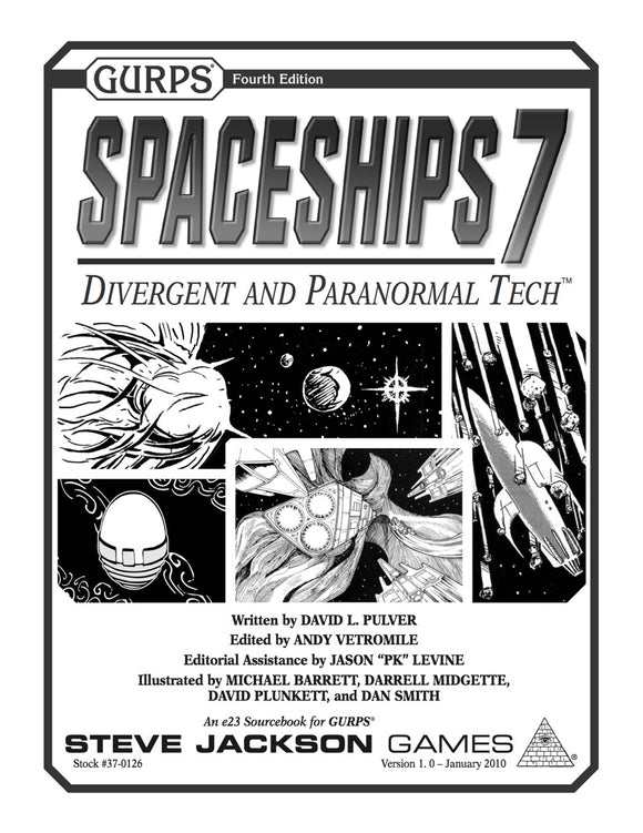 GURPS Spaceships 7: Divergent and Paranormal Tech
