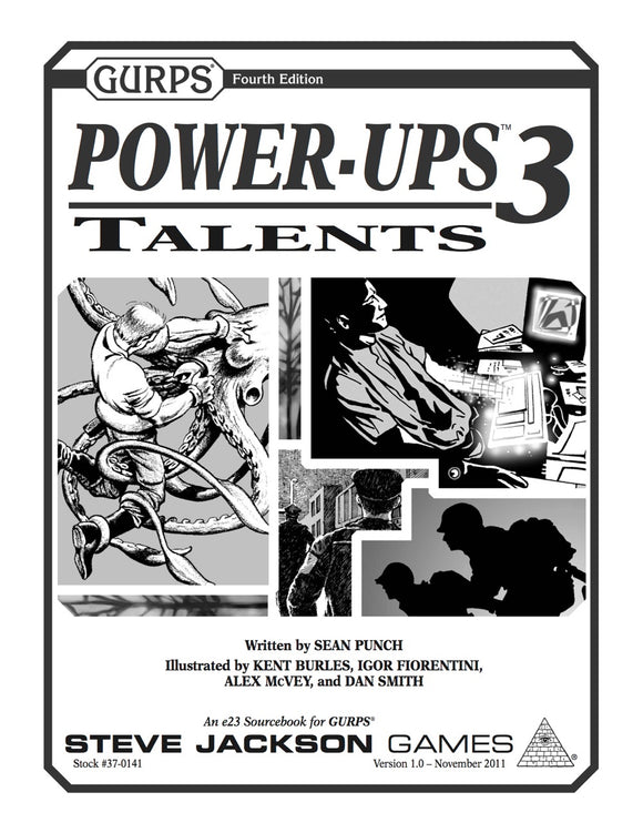 GURPS Power-Ups 3: Talents
