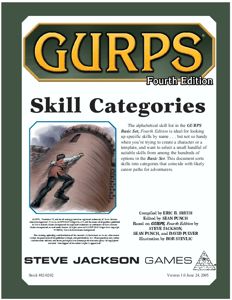 GURPS Skill Categories