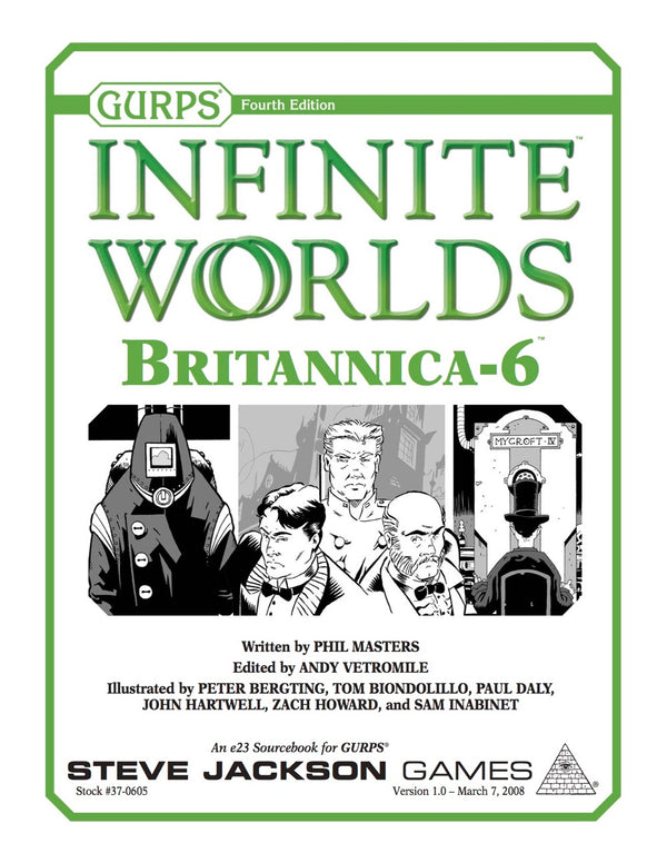 GURPS Infinite Worlds: Britannica-6