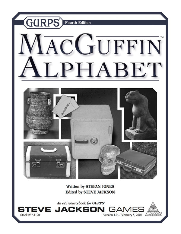 GURPS MacGuffin Alphabet