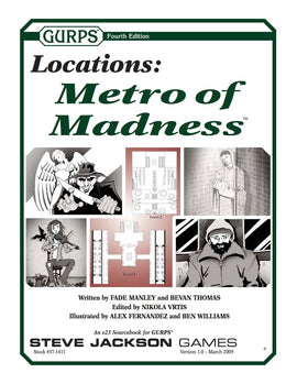 GURPS Locations: Metro of Madness