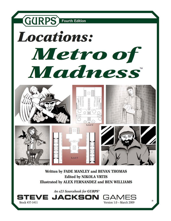 GURPS Locations: Metro of Madness